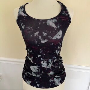 Lululemon Rare Static Blossom Cool Racerback Tank EUC! 4/6